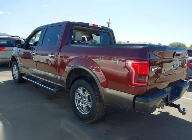 1FTEW1EG7HKC25354 2017 2017 Ford F-150- Lariat 3