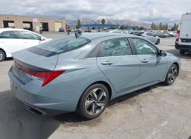 KMHLN4AG7MU129770 2021 2021 Hyundai Elantra- Sel 4