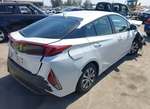 JTDKAMFPXM3176558 2021 2021 Toyota Prius- Prime LE 4