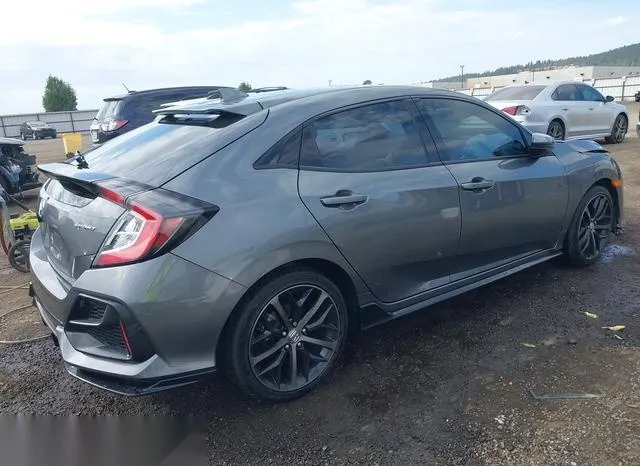 SHHFK7H41MU425737 2021 2021 Honda Civic- Sport 4