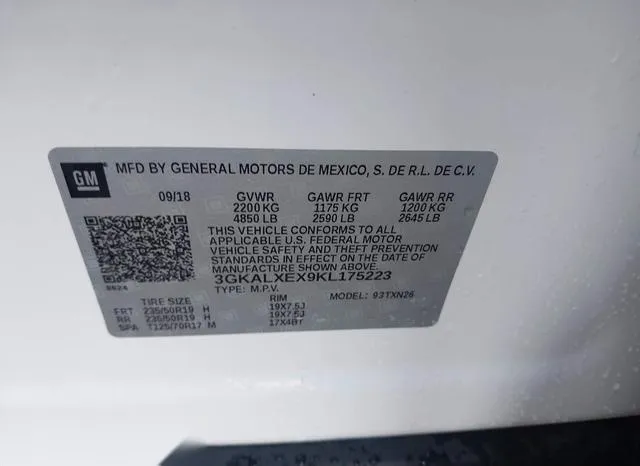 3GKALXEX9KL175223 2019 2019 GMC Terrain- Denali 9