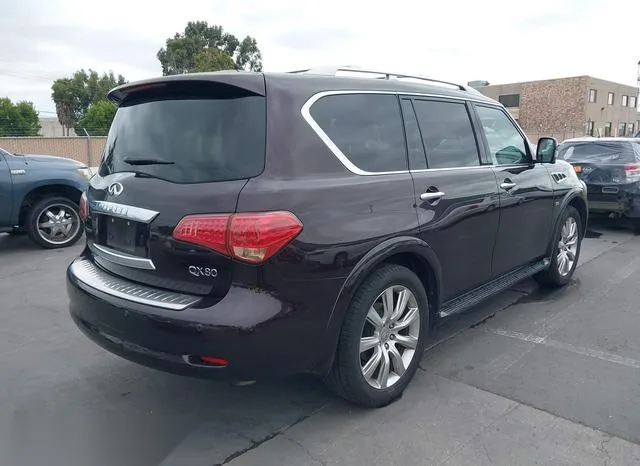 JN8AZ2NE5E9069090 2014 2014 Infiniti QX80 4