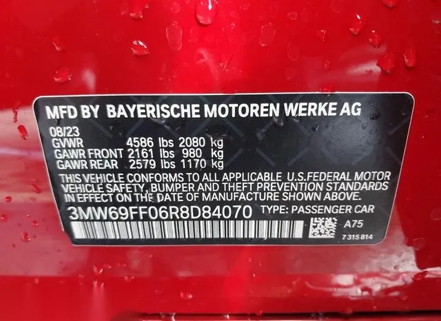 3MW69FF06R8D84070 2024 2024 BMW 3 Series- 330I 9