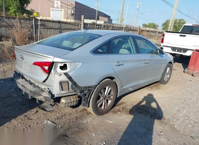 5NPE24AF8FH205829 2015 2015 Hyundai Sonata- SE 4