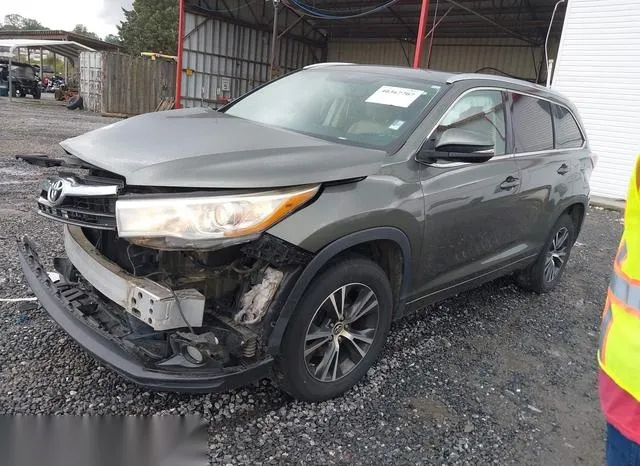 5TDKKRFH9GS128927 2016 2016 Toyota Highlander- Xle V6 2