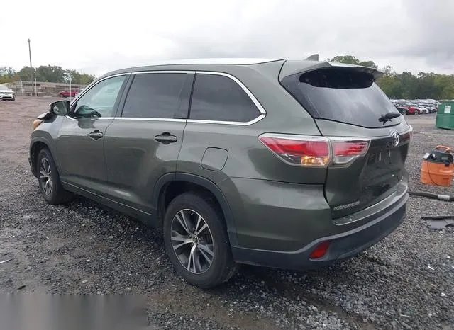 5TDKKRFH9GS128927 2016 2016 Toyota Highlander- Xle V6 3