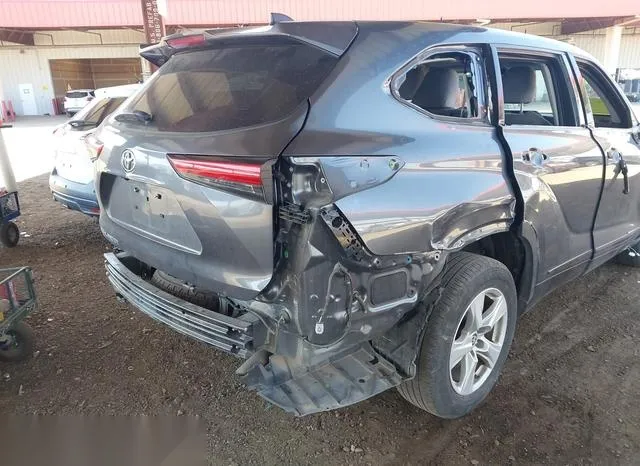 5TDCZRAH6NS558516 2022 2022 Toyota Highlander- L 6