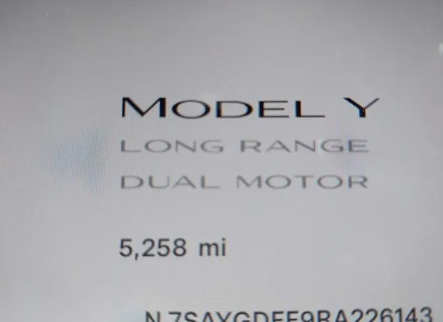 7SAYGDEE9RA226143 2024 2024 Tesla Model Y- Long Range Dual M 7