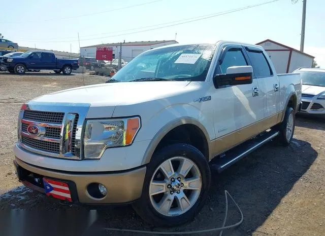 1FTFW1ET5CFB33744 2012 2012 Ford F-150- Lariat 2