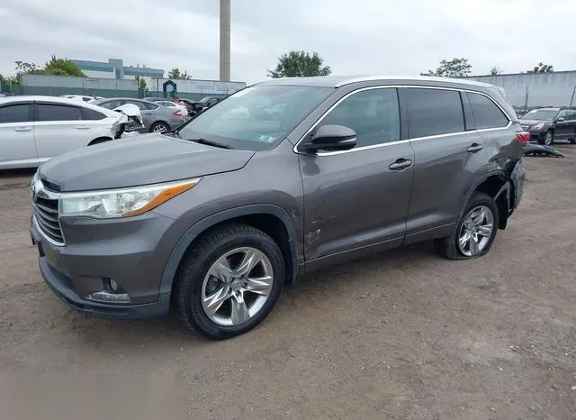 5TDDKRFH0FS223867 2015 2015 Toyota Highlander- Limited V6 2