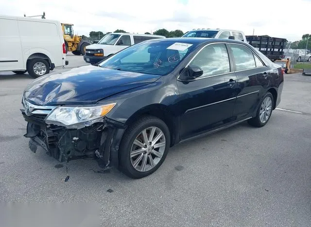 4T1BD1FK7CU063343 2012 2012 Toyota Camry- Hybrid Xle 2