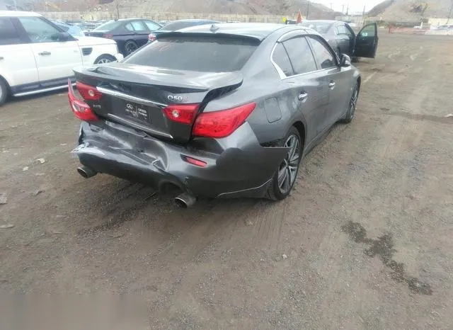 JN1BV7AR1EM705098 2014 2014 Infiniti Q50- Sport 4