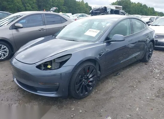 5YJ3E1EC4PF556797 2023 2023 Tesla Model 3- Performance Dual 2