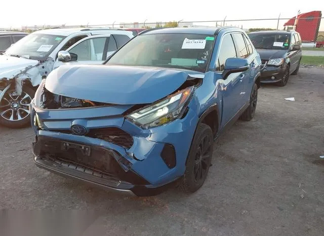 JTM16RFV6NJ017378 2022 2022 Toyota RAV4- Hybrid SE 2