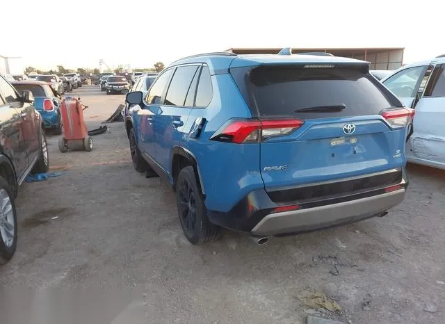 JTM16RFV6NJ017378 2022 2022 Toyota RAV4- Hybrid SE 3