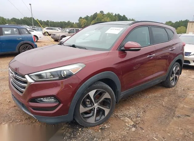 KM8J33A22GU109488 2016 2016 Hyundai Tucson- Limited 2