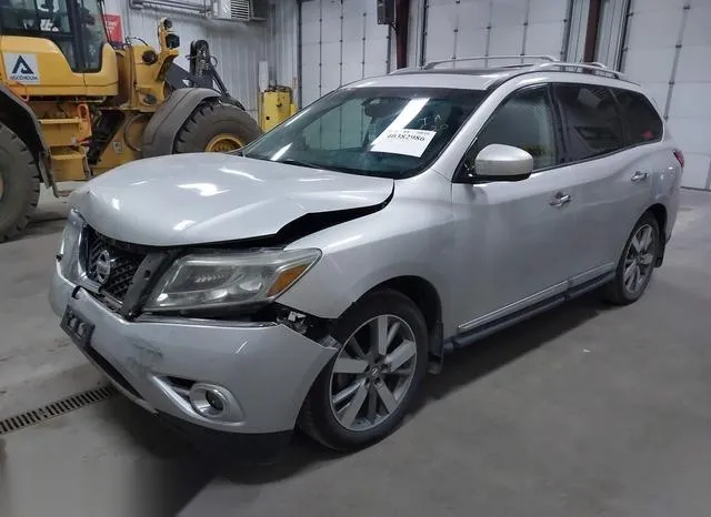 5N1AR2MM8FC674693 2015 2015 Nissan Pathfinder- Platinum 2