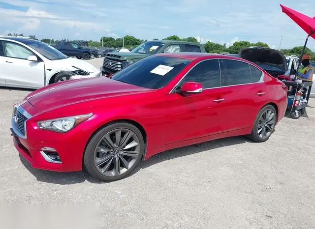 JN1EV7BR1MM754280 2021 2021 Infiniti Q50- Luxe Awd 2