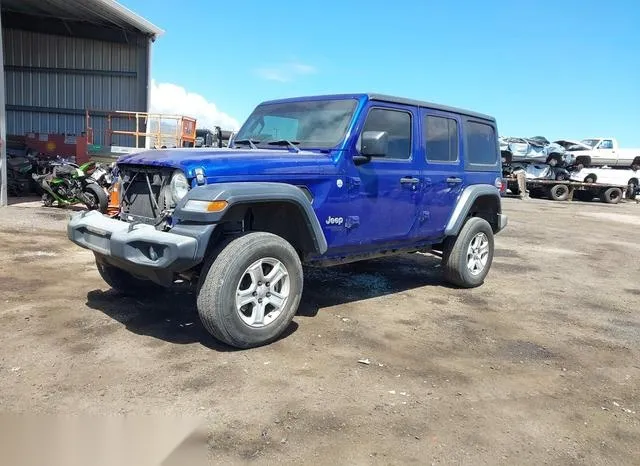 1C4HJXDG8KW557755 2019 2019 Jeep Wrangler- Unlimited Sport 2