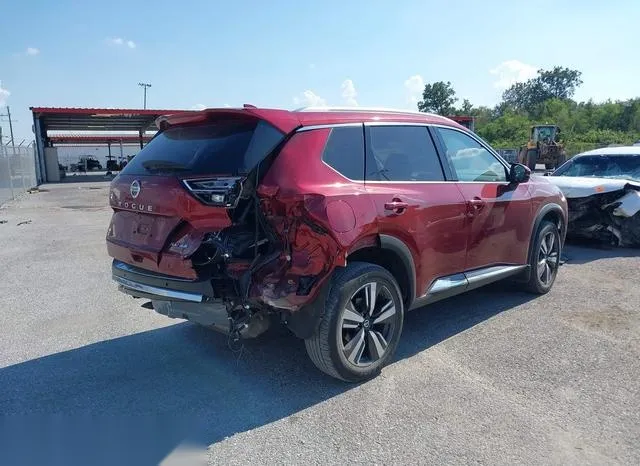 JN8AT3DC3MW105317 2021 2021 Nissan Rogue- Platinum Fwd 4