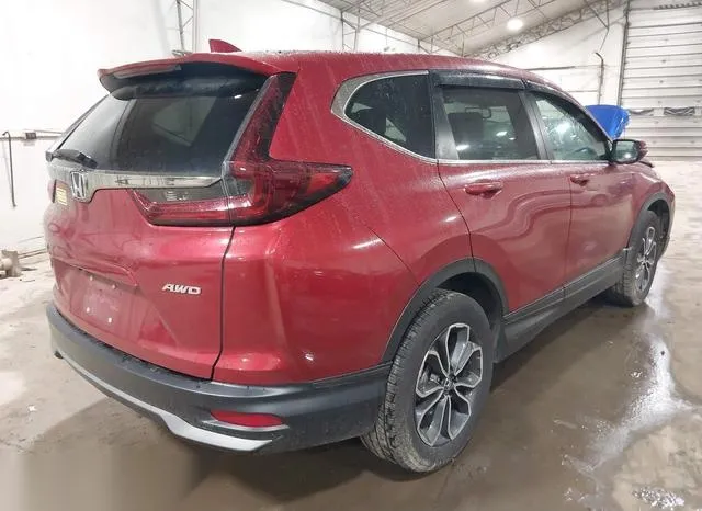 2HKRW2H8XNH663761 2022 2022 Honda CR-V- Awd Ex-L 4