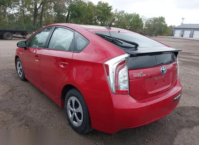 JTDKN3DU9E0386496 2014 2014 Toyota Prius- Four 3