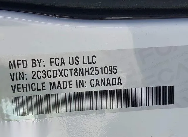 2C3CDXCT8NH251095 2022 2022 Dodge Charger- R/T 9