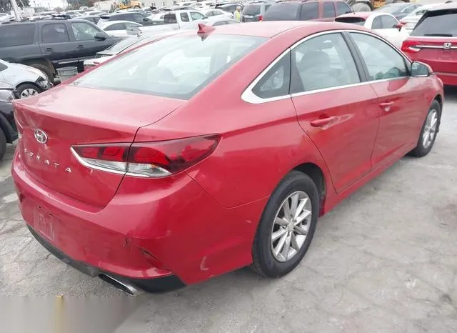 5NPE24AF8JH691227 2018 2018 Hyundai Sonata- SE 4