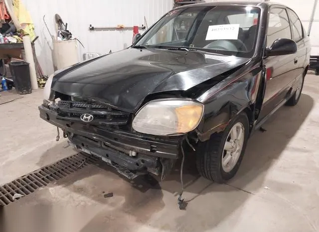 KMHCG35C25U327203 2005 2005 Hyundai Accent- Gls/Gt 6