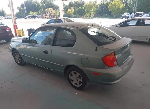 KMHCG35C04U312777 2004 2004 Hyundai Accent- Gl/Gt 3