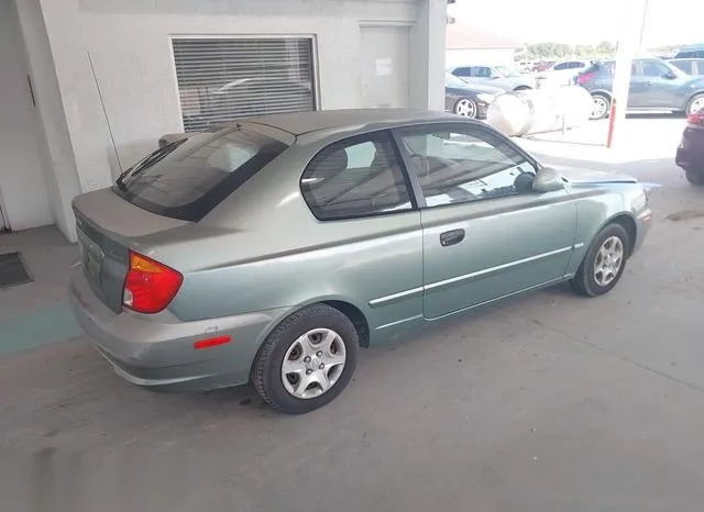 KMHCG35C04U312777 2004 2004 Hyundai Accent- Gl/Gt 4