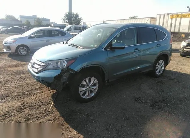 2HKRM4H72EH717580 2014 2014 Honda CR-V- Ex-L 2