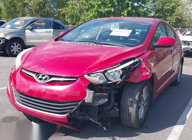 KMHDH4AE2EU118705 2014 2014 Hyundai Elantra- SE 2