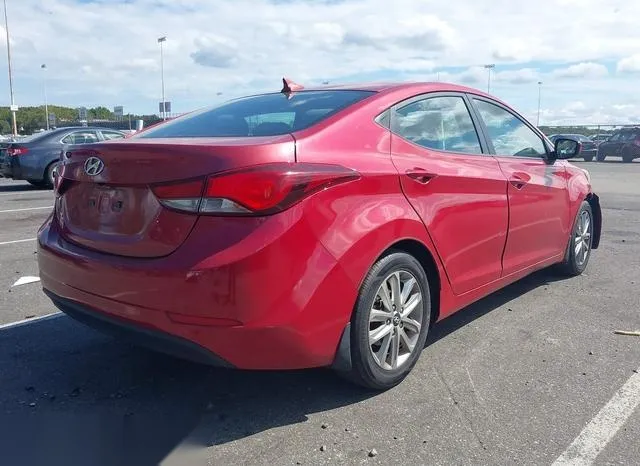 KMHDH4AE2EU118705 2014 2014 Hyundai Elantra- SE 4