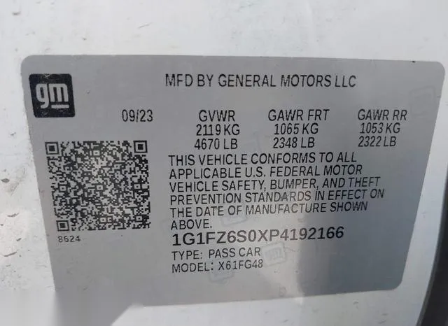 1G1FZ6S0XP4192166 2023 2023 Chevrolet Bolt Euv- Fwd Premier 9