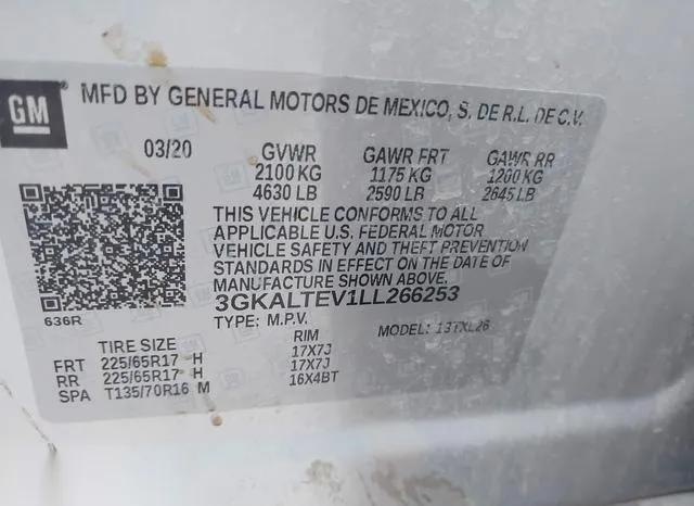 3GKALTEV1LL266253 2020 2020 GMC Terrain- Awd Sle 9