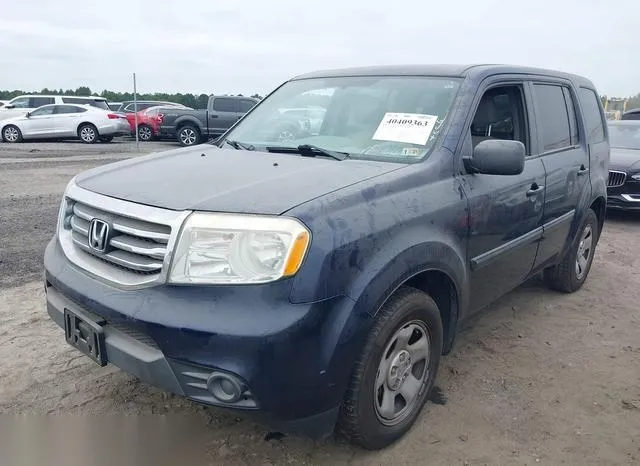 5FNYF3H20EB016328 2014 2014 Honda Pilot- LX 2