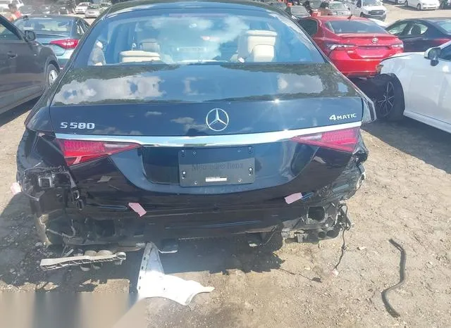 W1K6G7GB6NA155004 2022 2022 Mercedes-Benz S 580- 4Matic 6