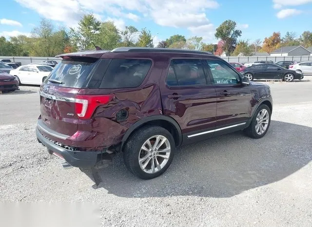 1FM5K8D86JGB54327 2018 2018 Ford Explorer- Xlt 4