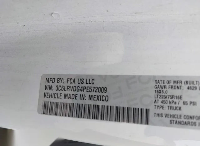 3C6LRVDG4PE572009 2023 2023 RAM Promaster- 2500 High Roof 1 9