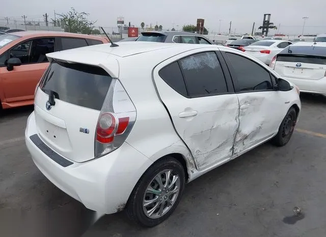 JTDKDTB39C1521450 2012 2012 Toyota Prius- C One 4