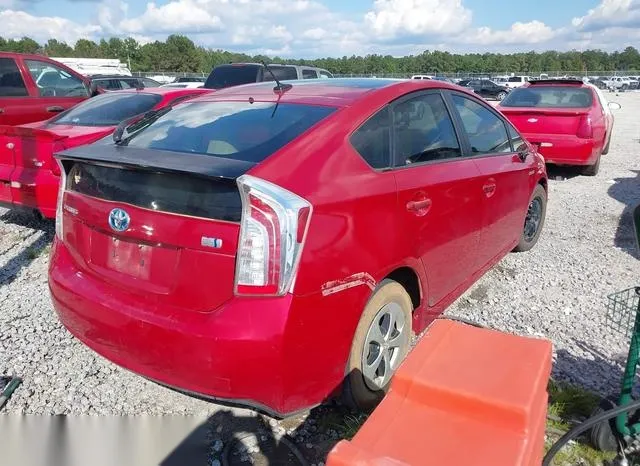 JTDKN3DU6E1752568 2014 2014 Toyota Prius- Three 4