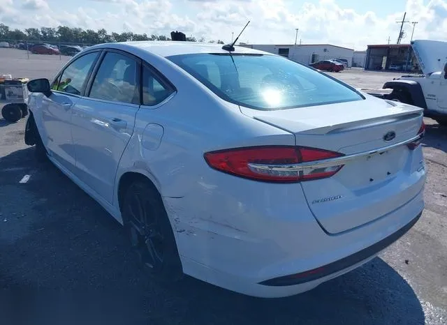 3FA6P0LU4JR168848 2018 2018 Ford Fusion- Hybrid SE 3