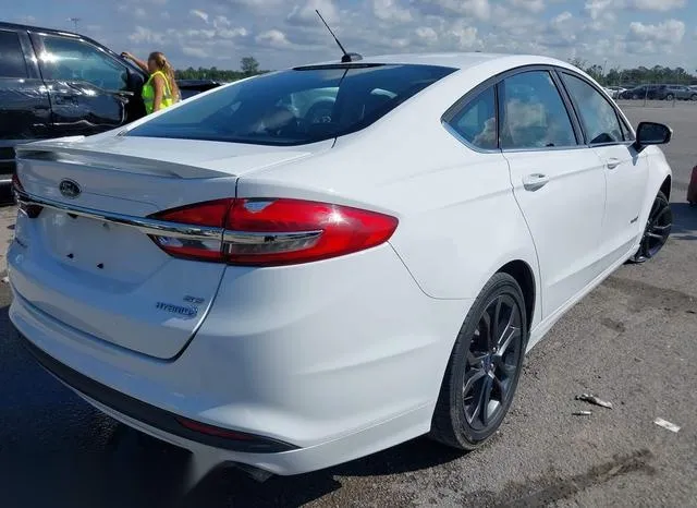 3FA6P0LU4JR168848 2018 2018 Ford Fusion- Hybrid SE 4