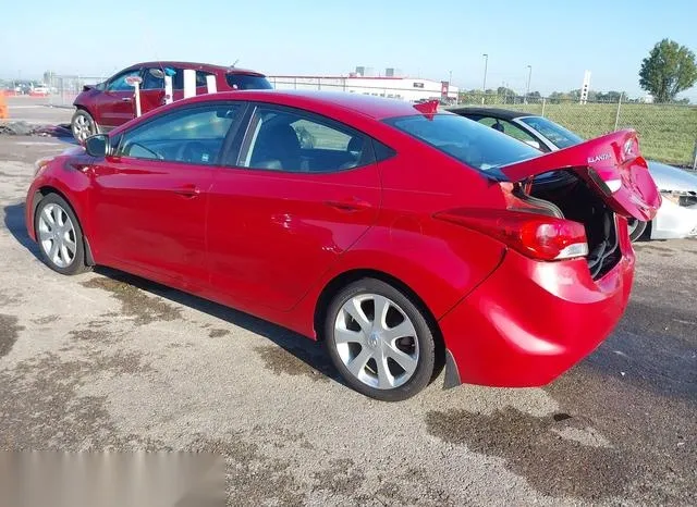 KMHDH4AE8DU946871 2013 2013 Hyundai Elantra- Limited 3