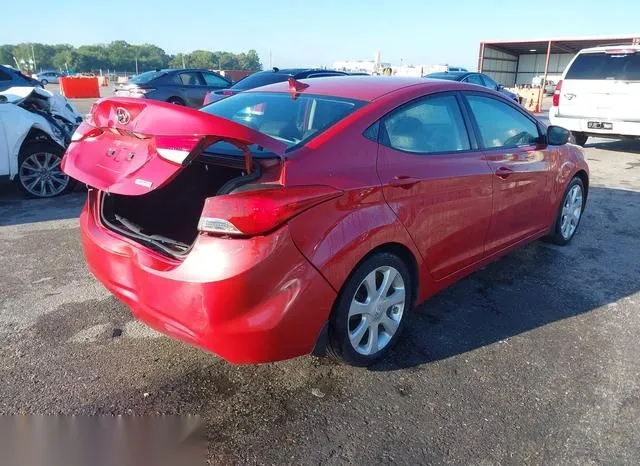 KMHDH4AE8DU946871 2013 2013 Hyundai Elantra- Limited 4