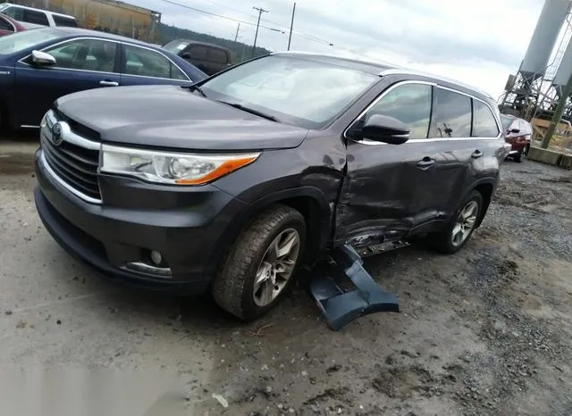 5TDDKRFHXGS232156 2016 2016 Toyota Highlander- Limited Plat 2