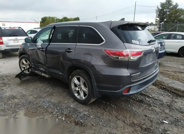 5TDDKRFHXGS232156 2016 2016 Toyota Highlander- Limited Plat 3