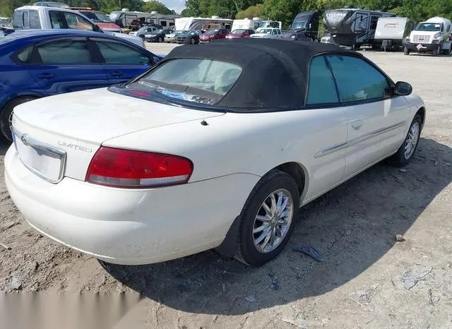 1C3EL65R02N310005 2002 2002 Chrysler Sebring- Limited 4