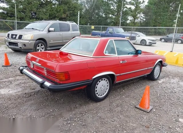 WDBBA48D7HA060074 1987 1987 Mercedes-Benz 560- SL 4